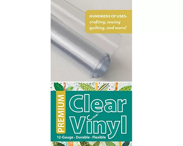 Premium Clear Vinyl Roll 16" x 11/2 Yard Roll