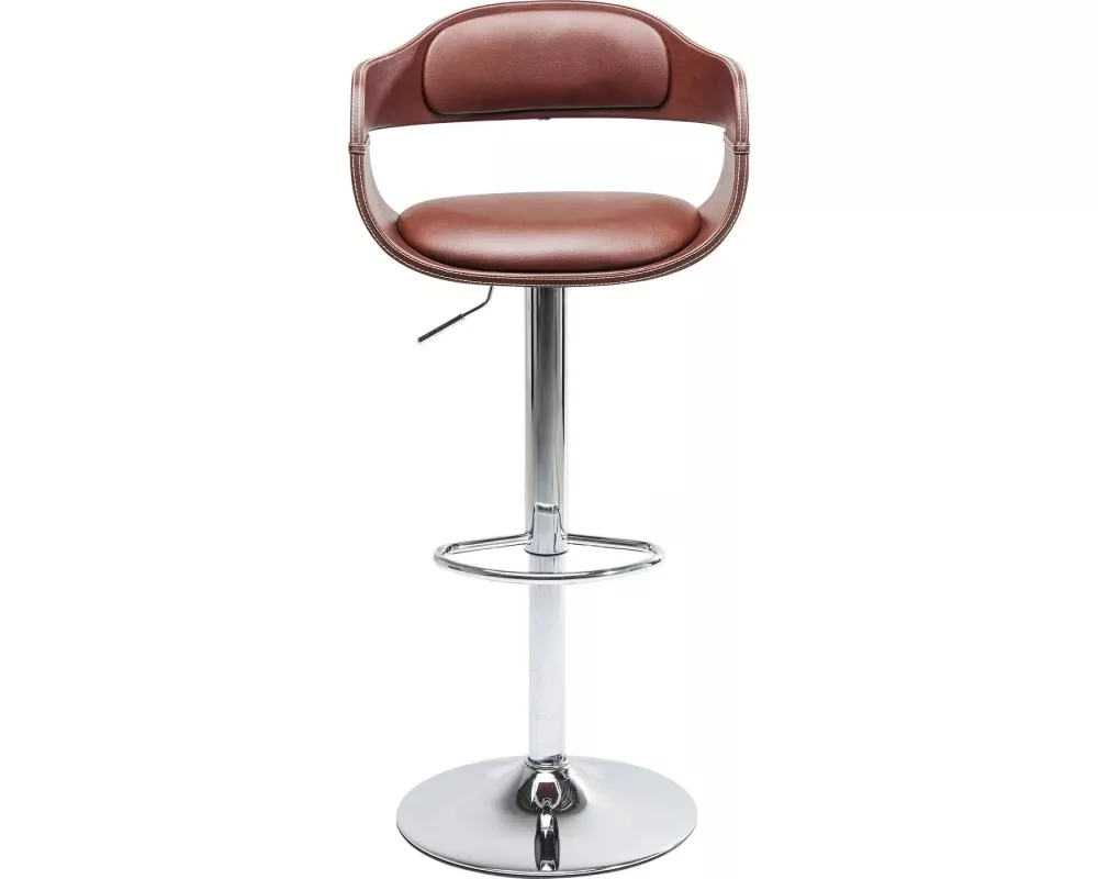 Kare Barhocker Monaco 106 x 48 x 48 cm, Braun