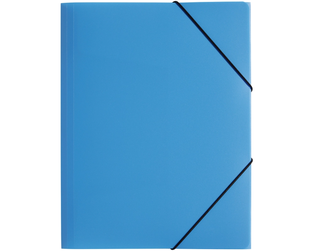 PAGNA Gummibandmappe Trend A3 21638-13 hellblau 3 Klappen