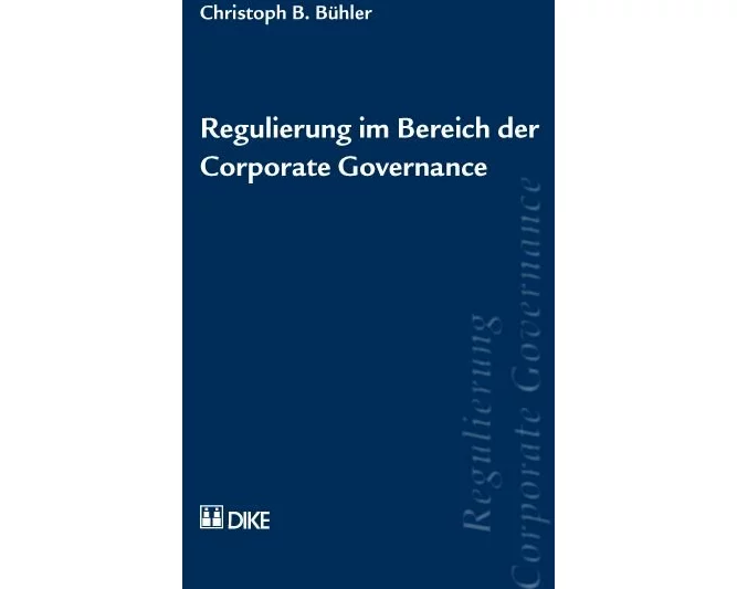 Regulierung im Bereich der Corporate Governance