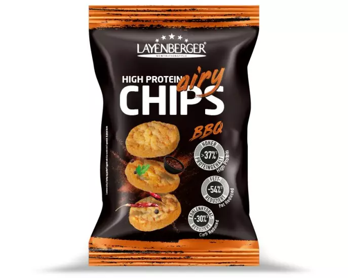 Layenberger High Protein Airy Chips BBQ 75 g
