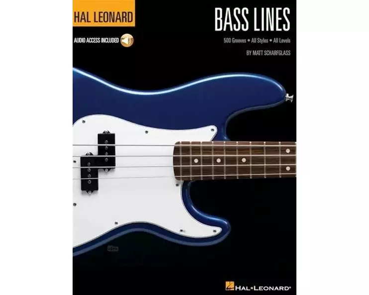 Bass Lines - Hal Leonard Bass Method Book/Online Audio
