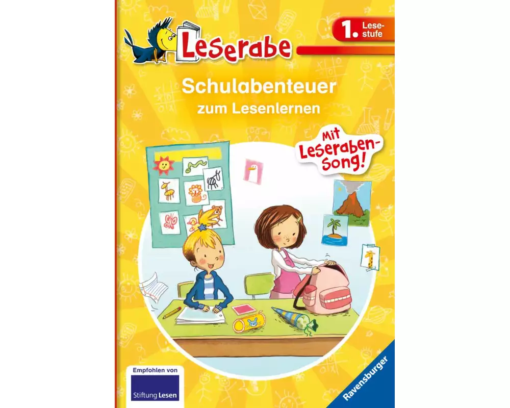 Schulabenteuer zum Lesenlernen - Leserabe 1. Klasse - Erstlesebuch für Kinder ab 6 Jahren