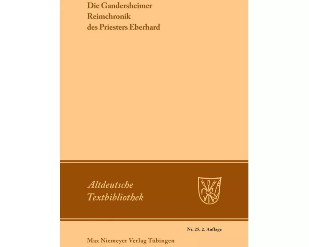Die Gandersheimer Reimchronik