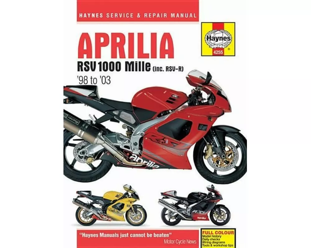 Aprilia RSV 1000 Mille (98 -03)