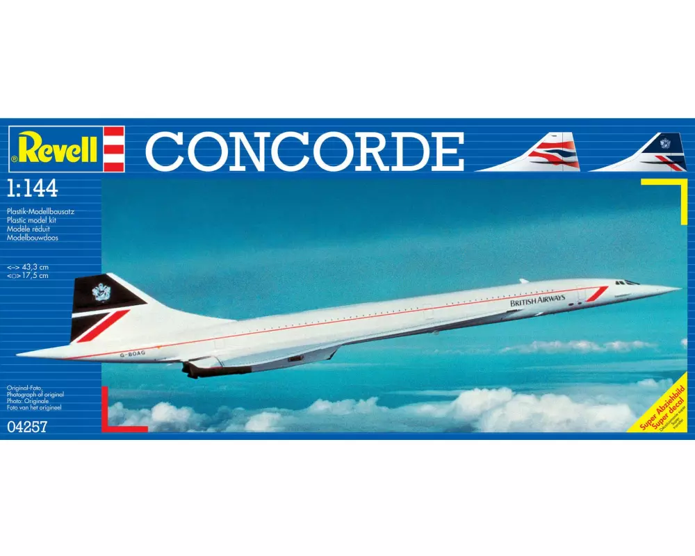 Revell Bausatz Concorde British Airways 1:144