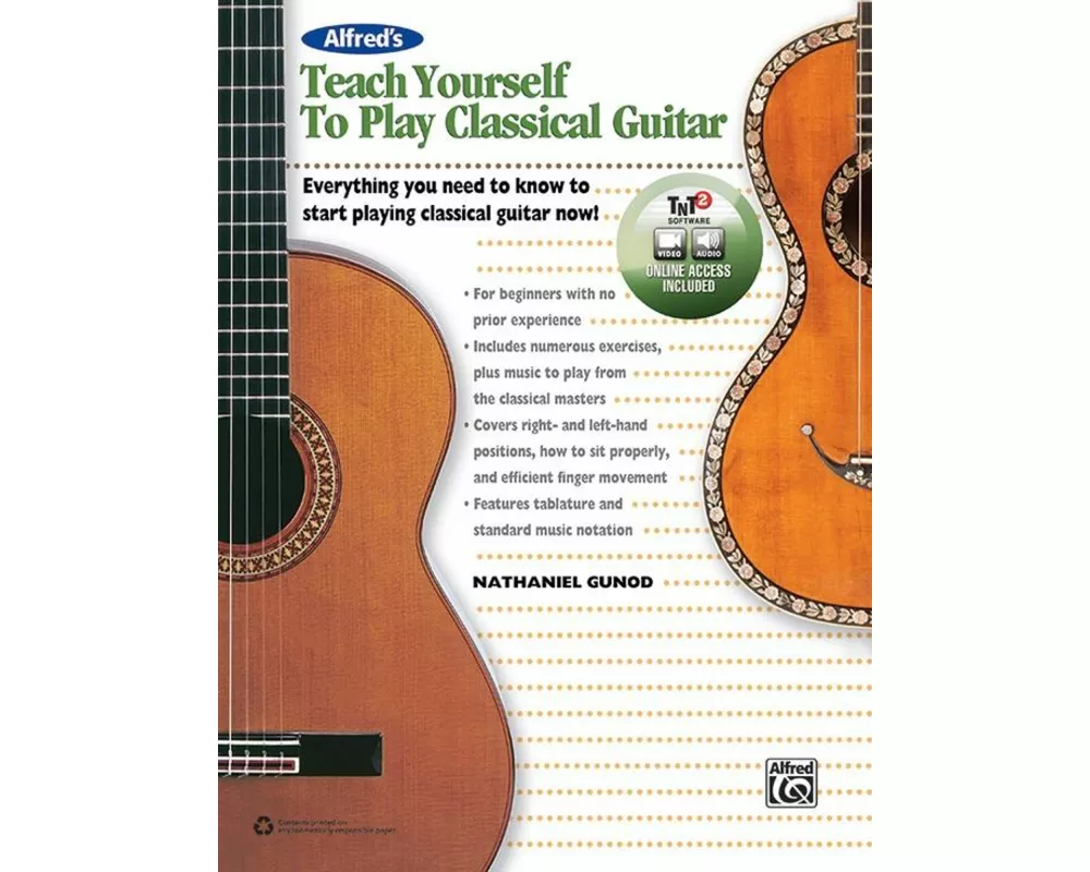 Alfred's Teach Yourself to Play Classical Guitar