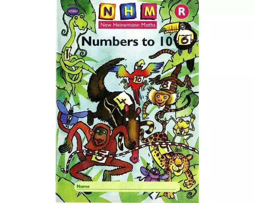 New Heinemann Maths: Reception: Numbers to 10 Activity Book (8 Pack)
