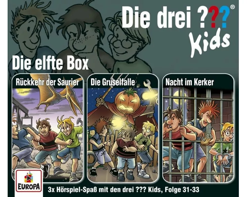 Die drei ??? Kids 3er Box 11. Folge 31-33