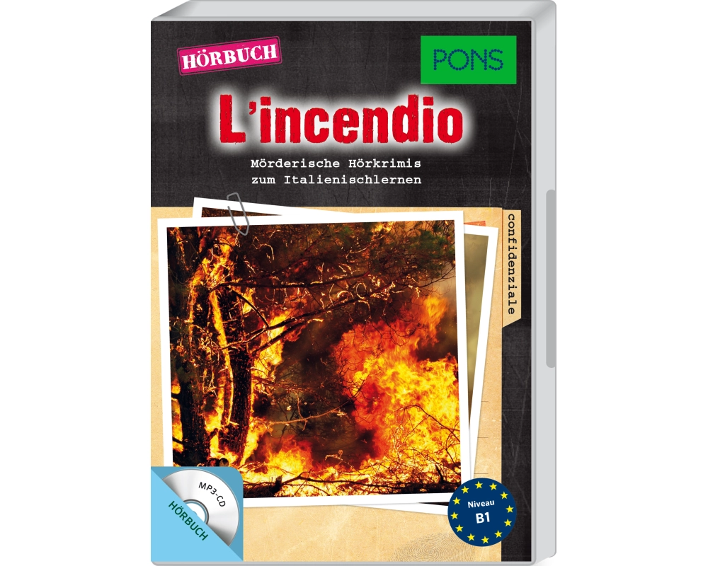 PONS Hörkrimi Italienisch - L'incendio