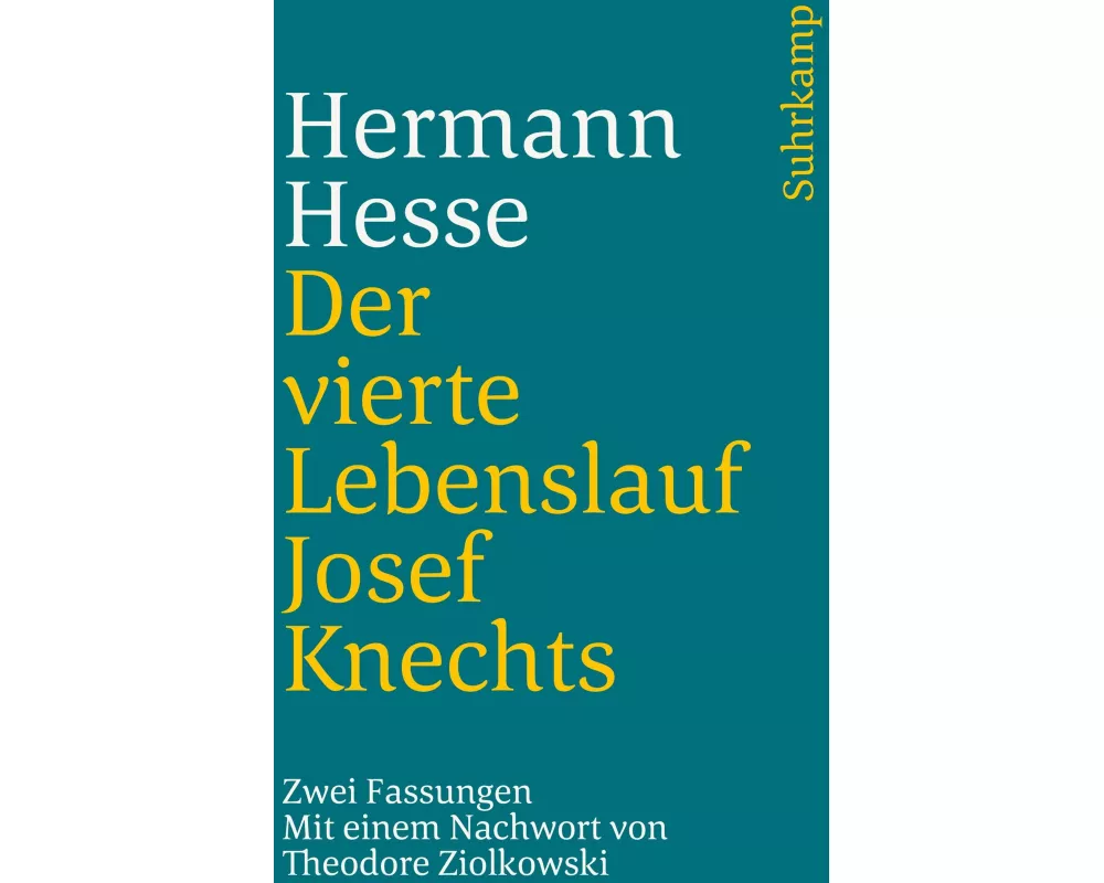 Der vierte Lebenslauf Josef Knechts