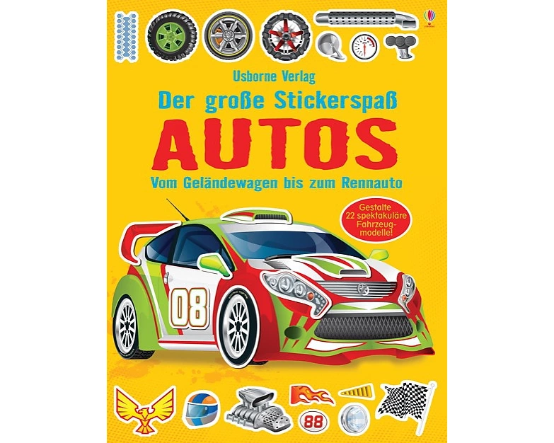 Der große Stickerspaß: Autos