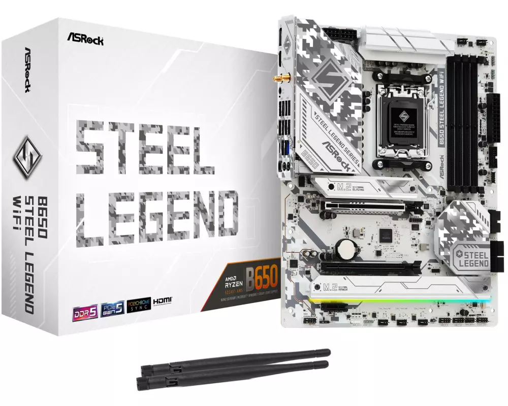ASRock Mainboard B650 Steel Legend WiFi