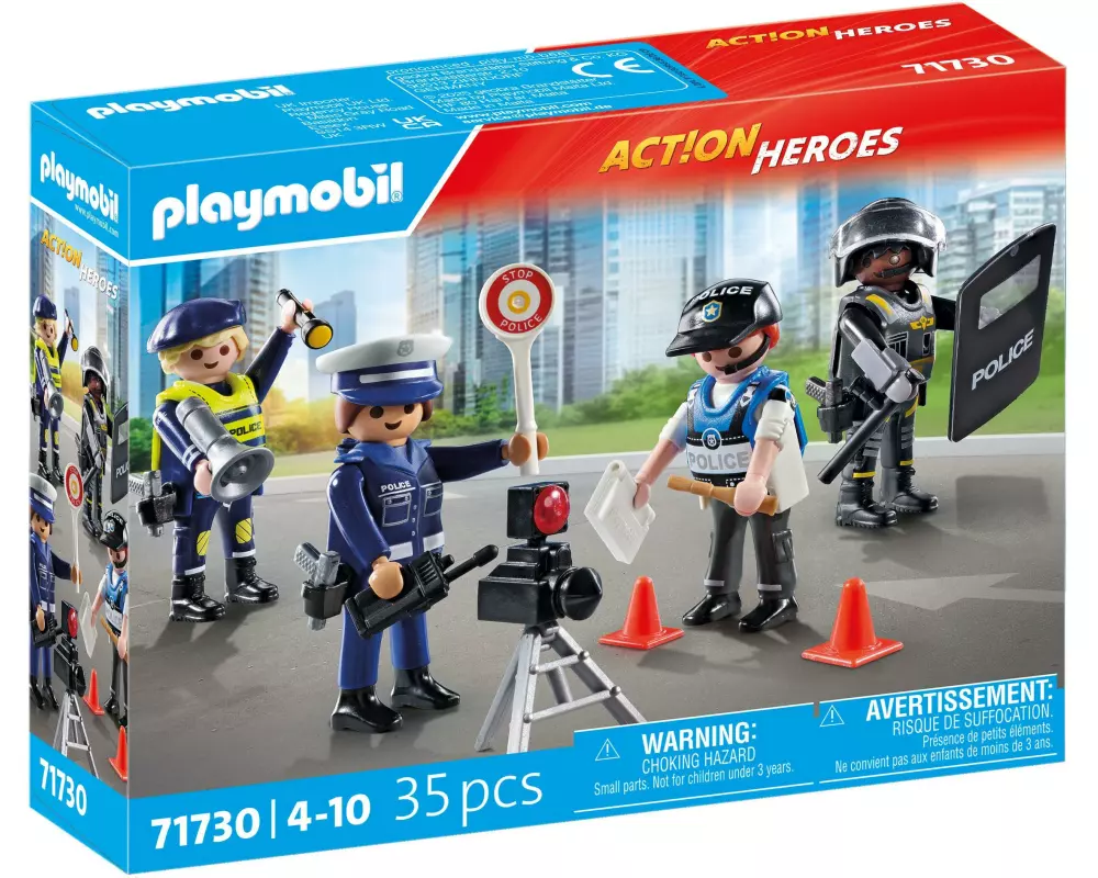 Playmobil Action Heroes Figurenset Polizei 71730