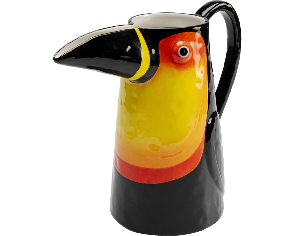 Kare Krug Toucan 25 cm, 1 l, Mehrfarbig