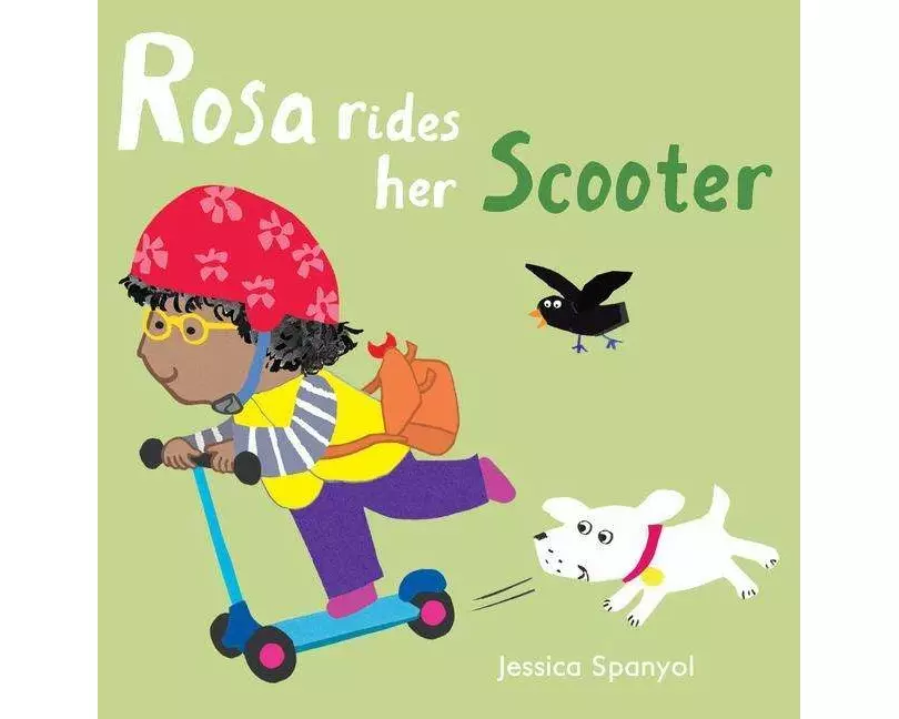 Rosa Rides her Scooter