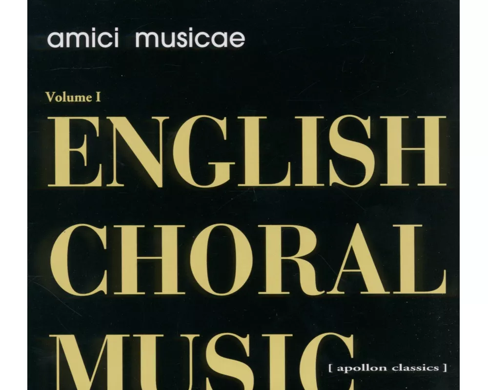 English Choral Music Vol.1