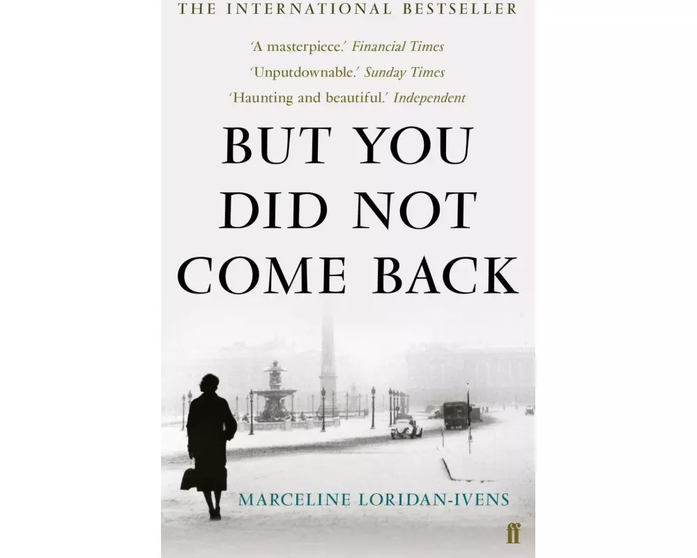 But You Did Not Come Back