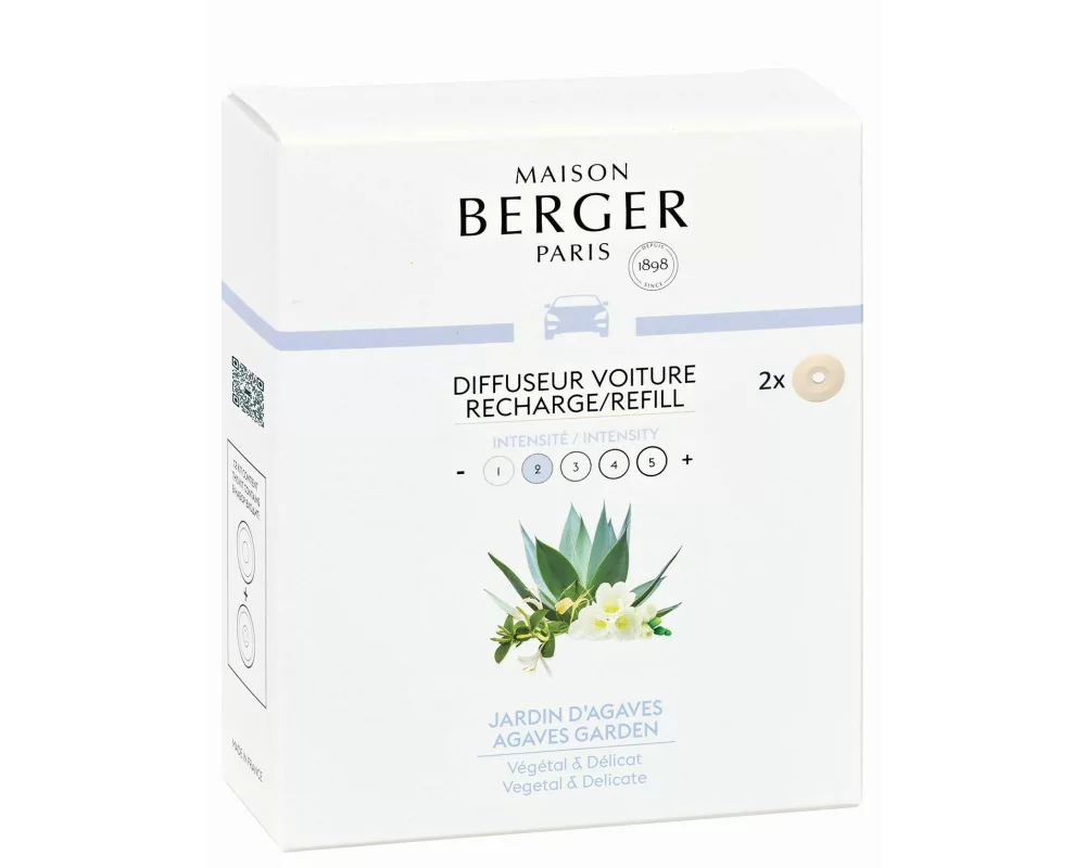 Maison Berger Autodiffusor Jardin dAgaves 2 Stück