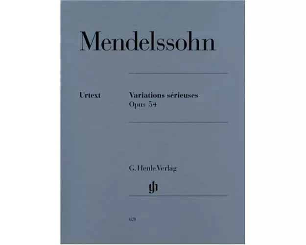 Mendelssohn Bartholdy, Felix - Variations sérieuses op. 54