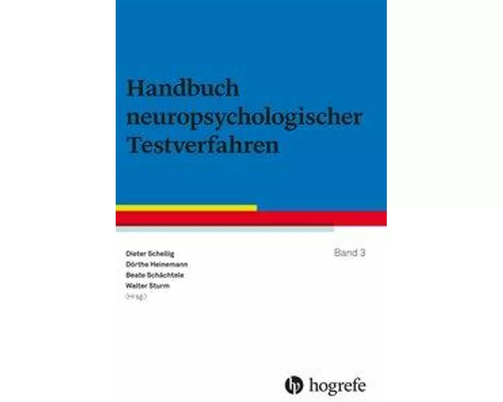 Handbuch Neuropsychologischer Testverfahren