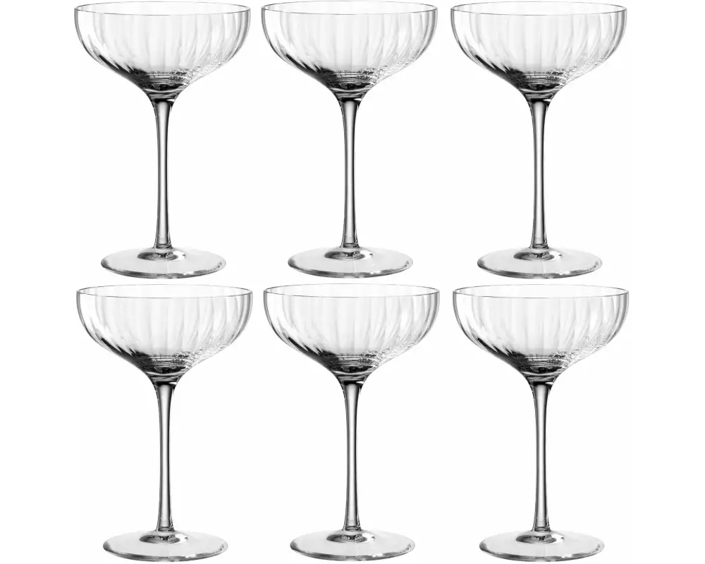 Leonardo Champagnerglas Poesia 260 ml, 6 Stück, Transparent
