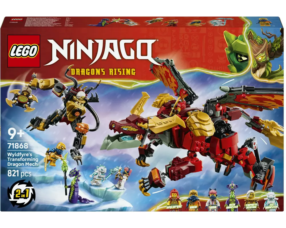 LEGO Ninjago Wyldfyres Drachenmech 71868