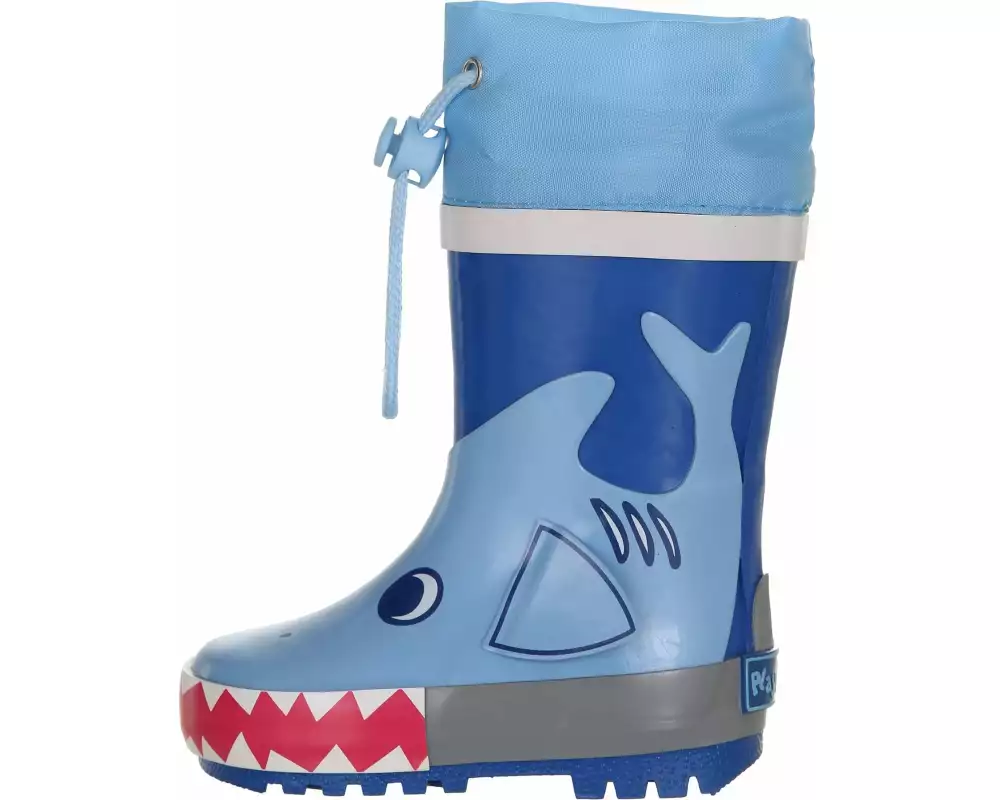 Playshoes Gummistiefel Hai Gr. 28, Blau