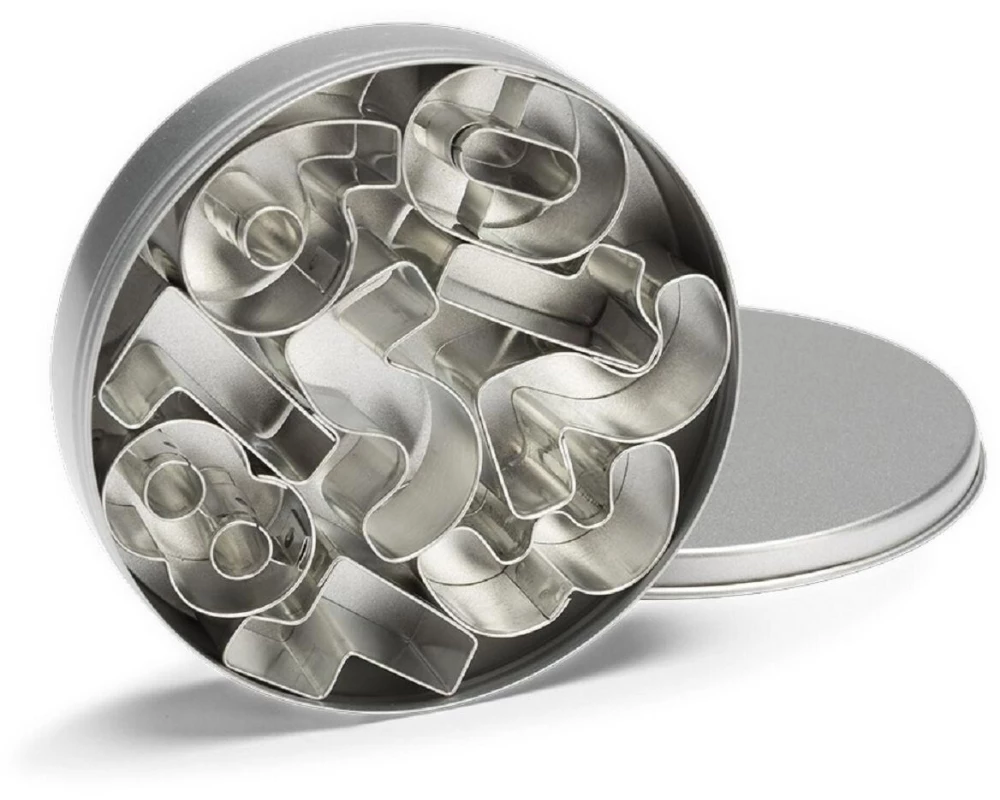 Patisse Guetzli-Ausstecher Zahlen, 9-teilig