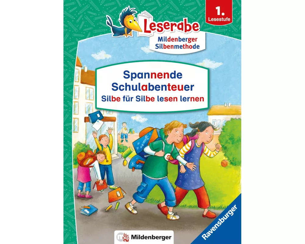 Leserabe Sonderausgaben - Spannende Schulabenteuer - Silbe für Silbe lesen lernen