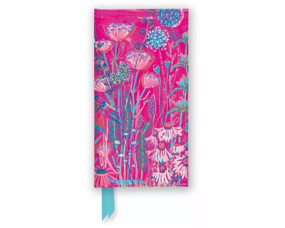 Lucy Innes Williams: Pink Garden House (Foiled Slimline Journal)