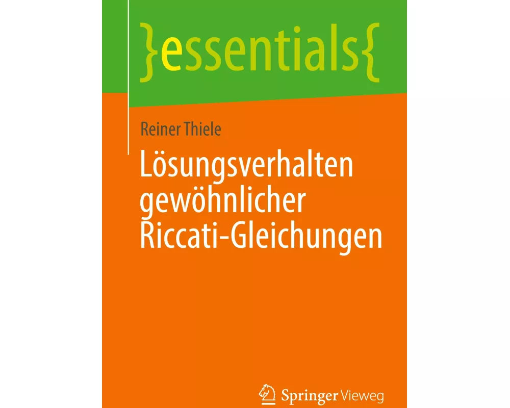 Lösungsverhalten gewöhnlicher Riccati-Gleichungen
