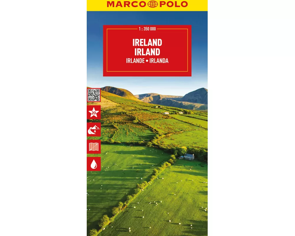 MARCO POLO Reisekarte Irland 1:350.000