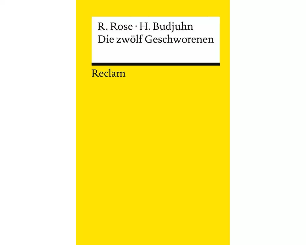 Die zwölf Geschworenen