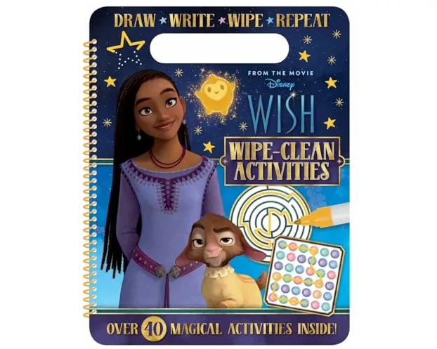 Disney Wish: Wipe Clean Activities