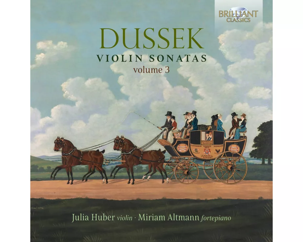 Dussek:Violin Sonatas,Volume 3