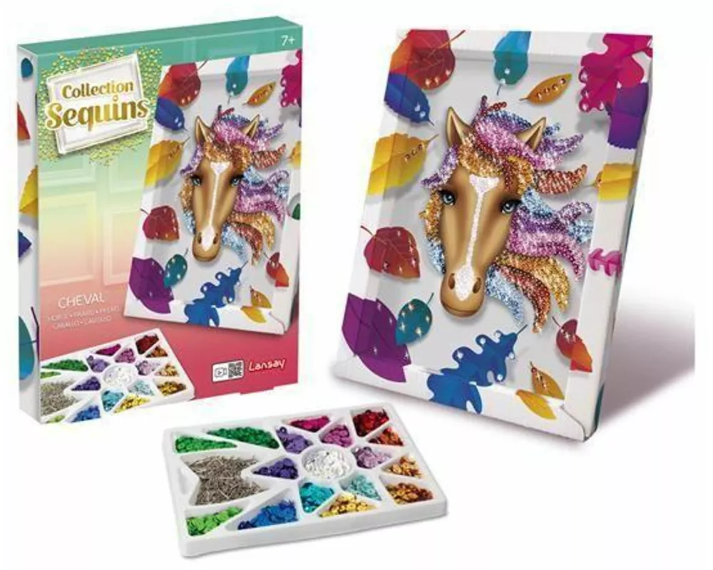 Lansay - Paillettenkunst Pferd