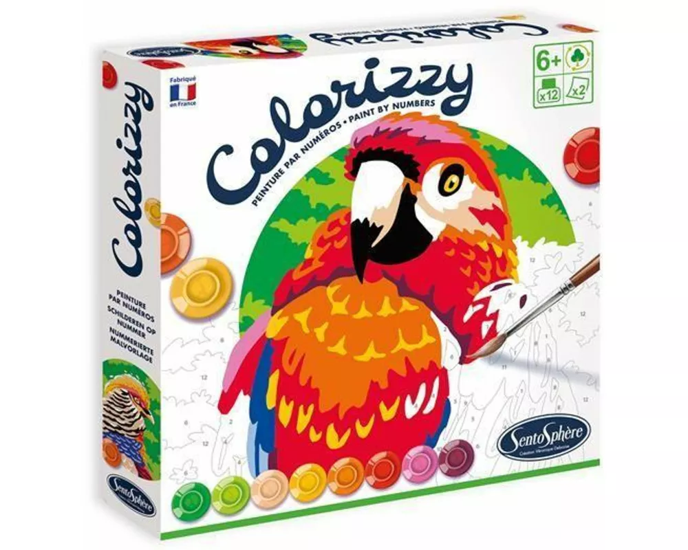 Colorizzy Malen nach Zahlen - Papagei