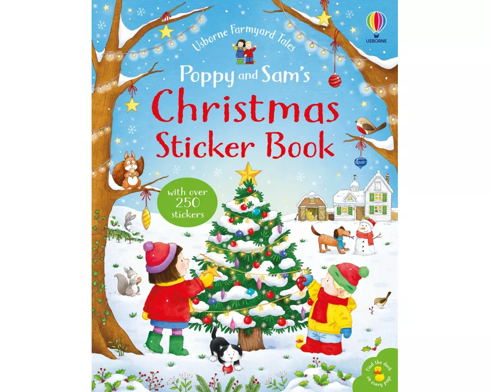 Poppy and Sam's Christmas Sticker Book