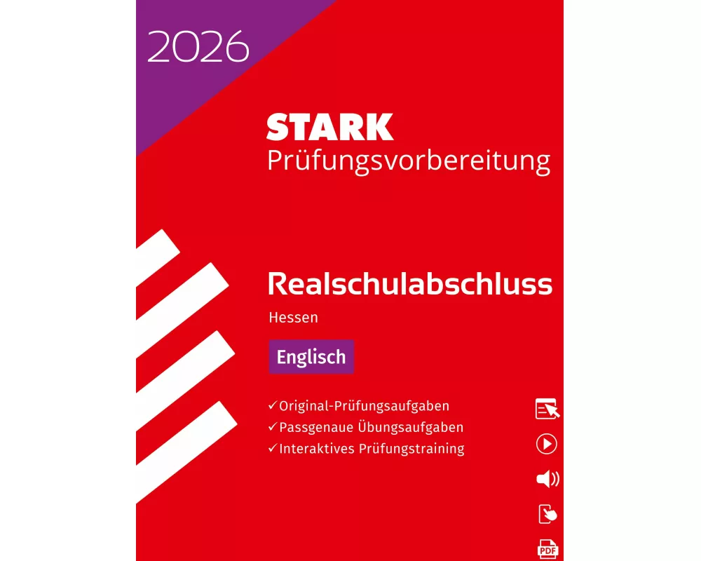 STARK Englisch - Realschulabschluss 2026 Hessen - Prüfungsvorbereitung