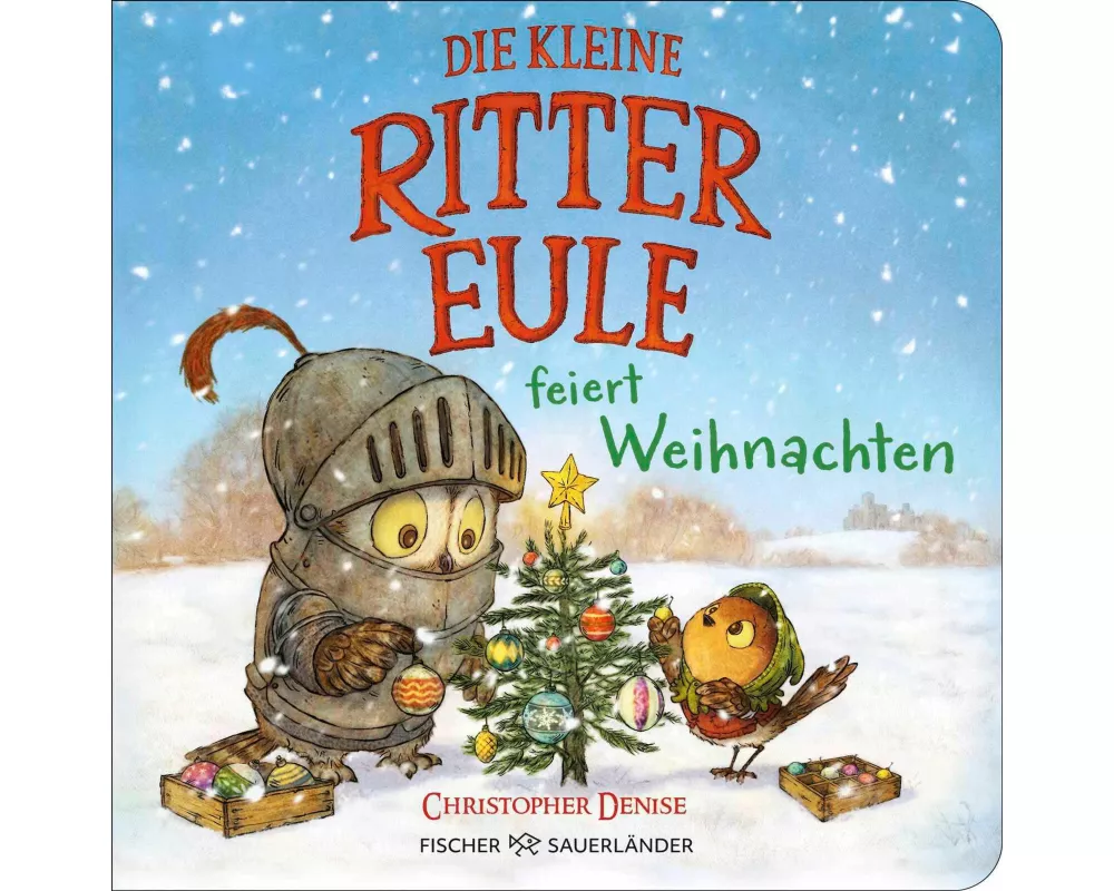 Die kleine Rittereule feiert Weihnachten