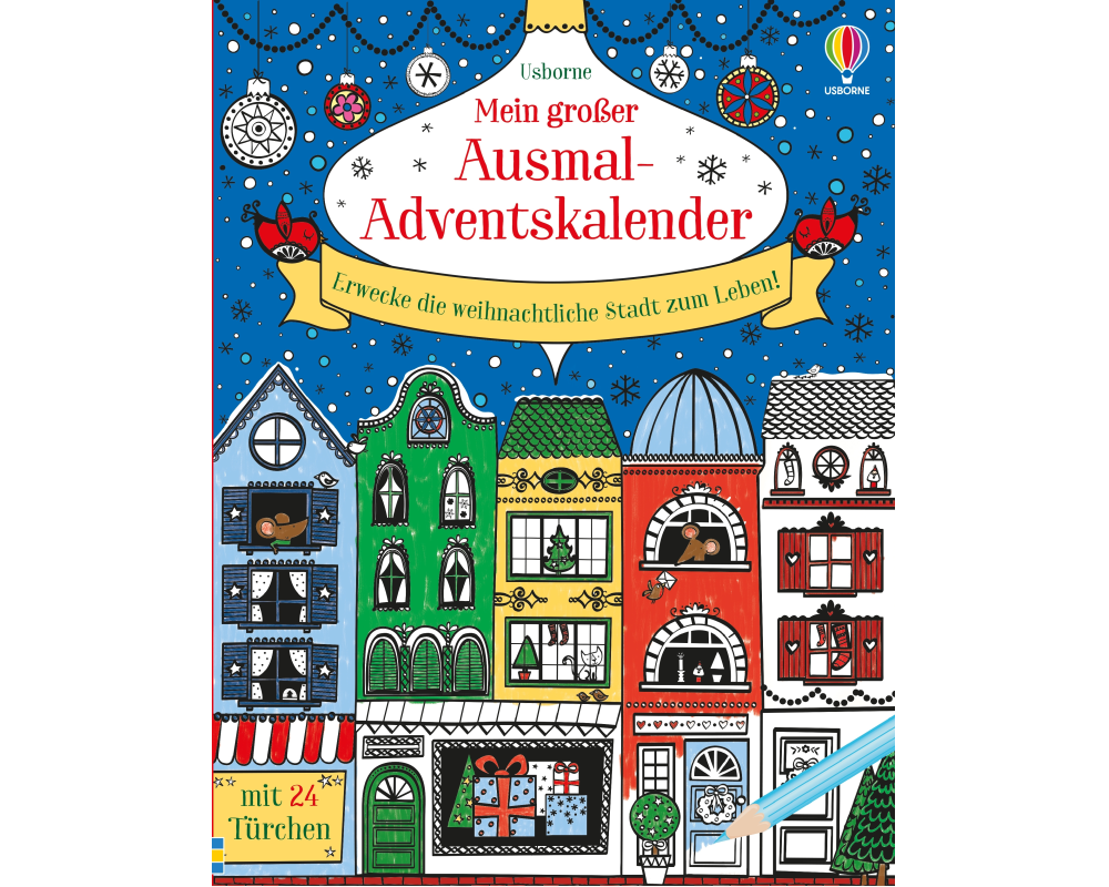 Mein großer Ausmal-Adventskalender