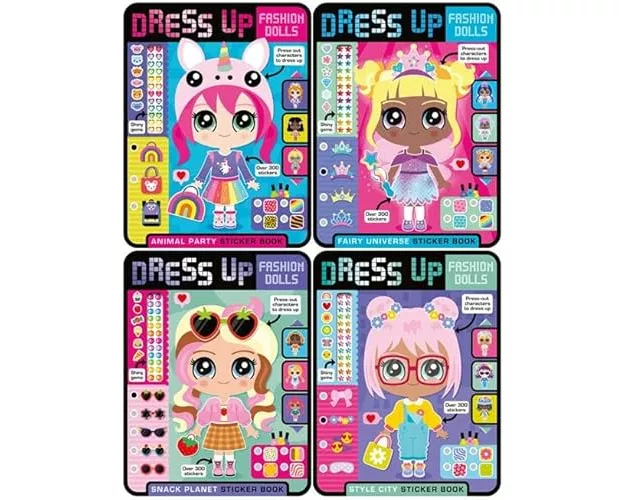 Dress up Fashion Dolls Pack