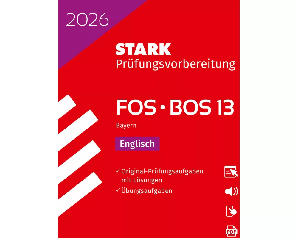 STARK Englisch 13. Klasse - Abitur FOS/BOS 2026 Bayern - Prüfungsvorbereitung