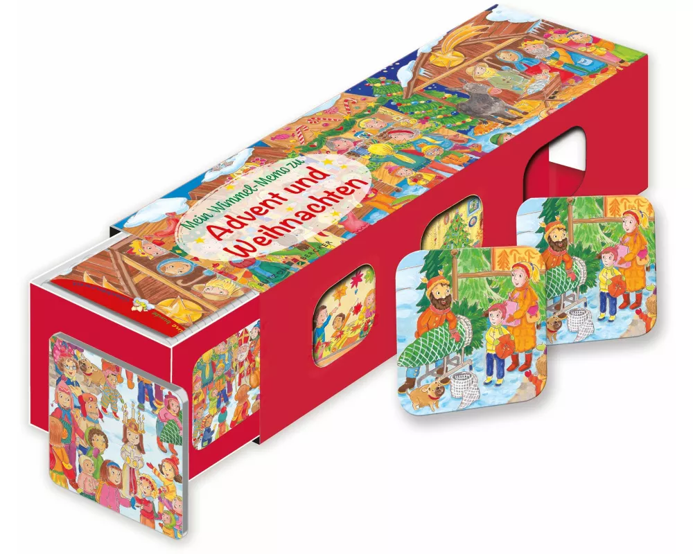 Mein Wimmel-Memo zu Advent und Weihnachten