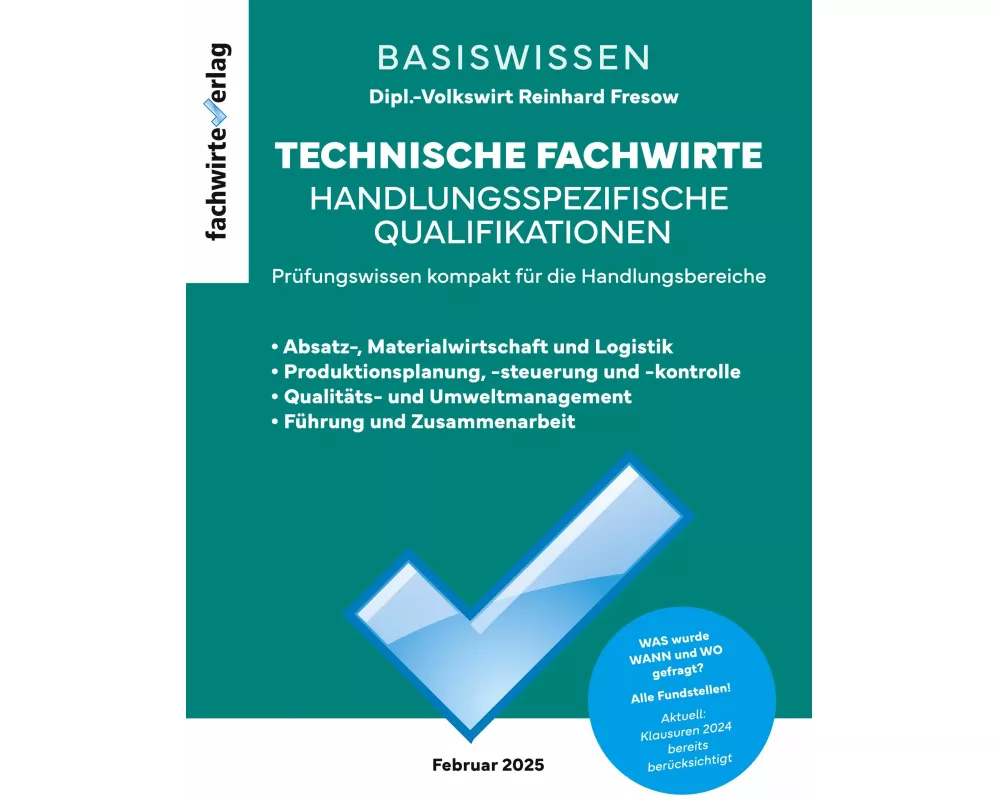 Technische Fachwirte: Handlungsspezifische Qualifikationen