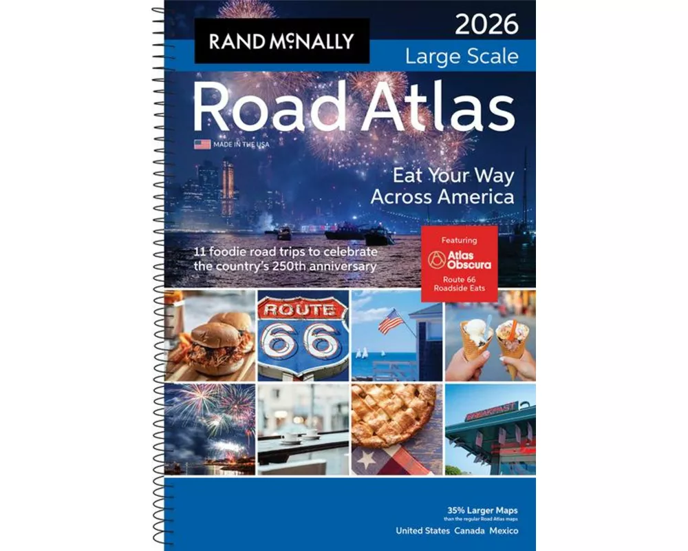 2026 Large Scale Road Atlas