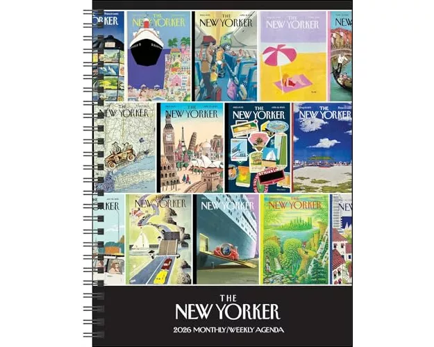 The New Yorker Magazine 2026 Monthly/Weekly Agenda Calendar