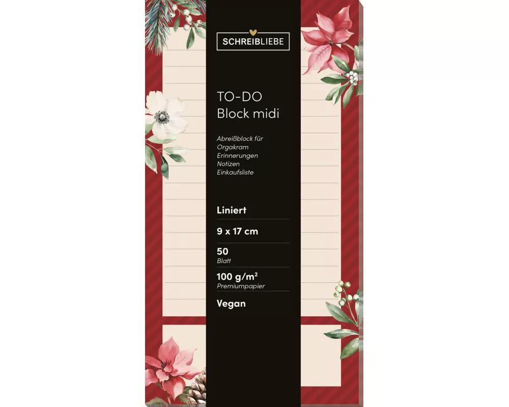 To-do-Block midi Weihnachten