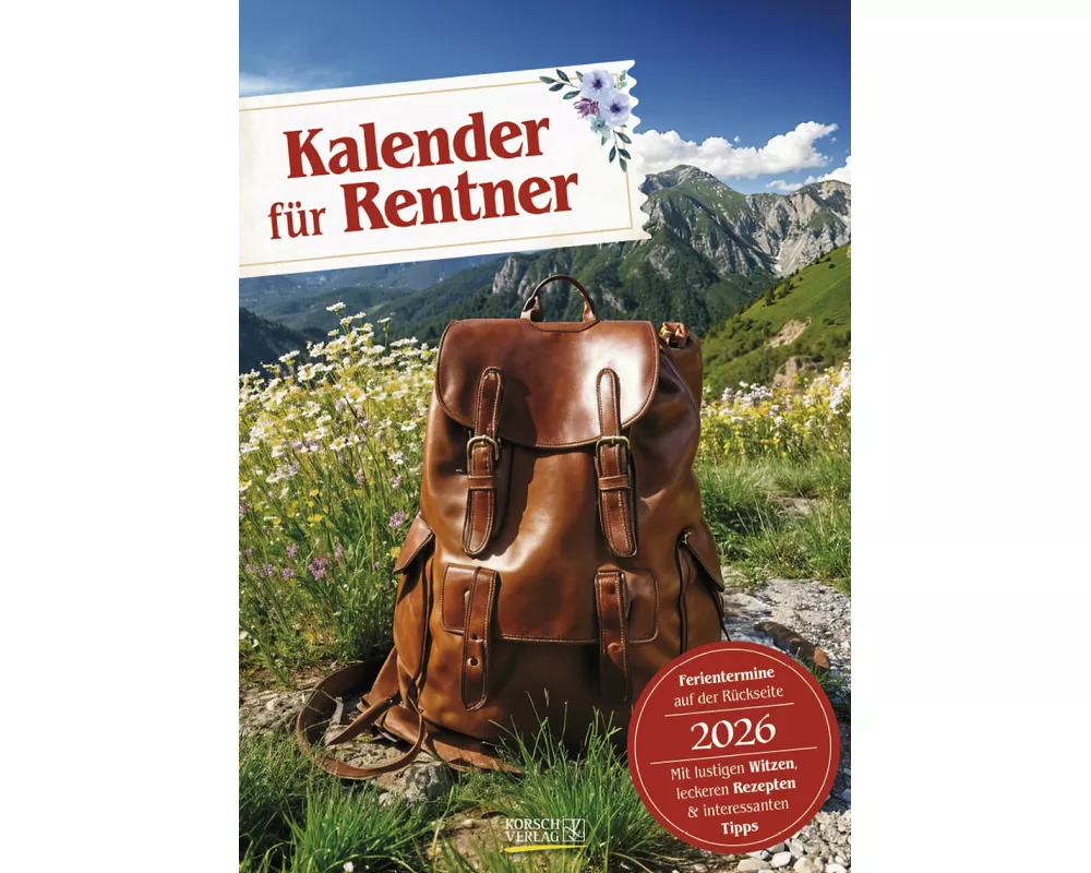 Kalender für Rentner 2026